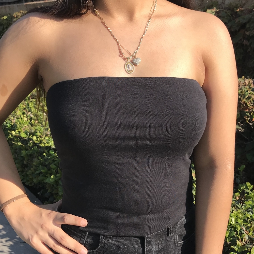 ❤❤Black tube top